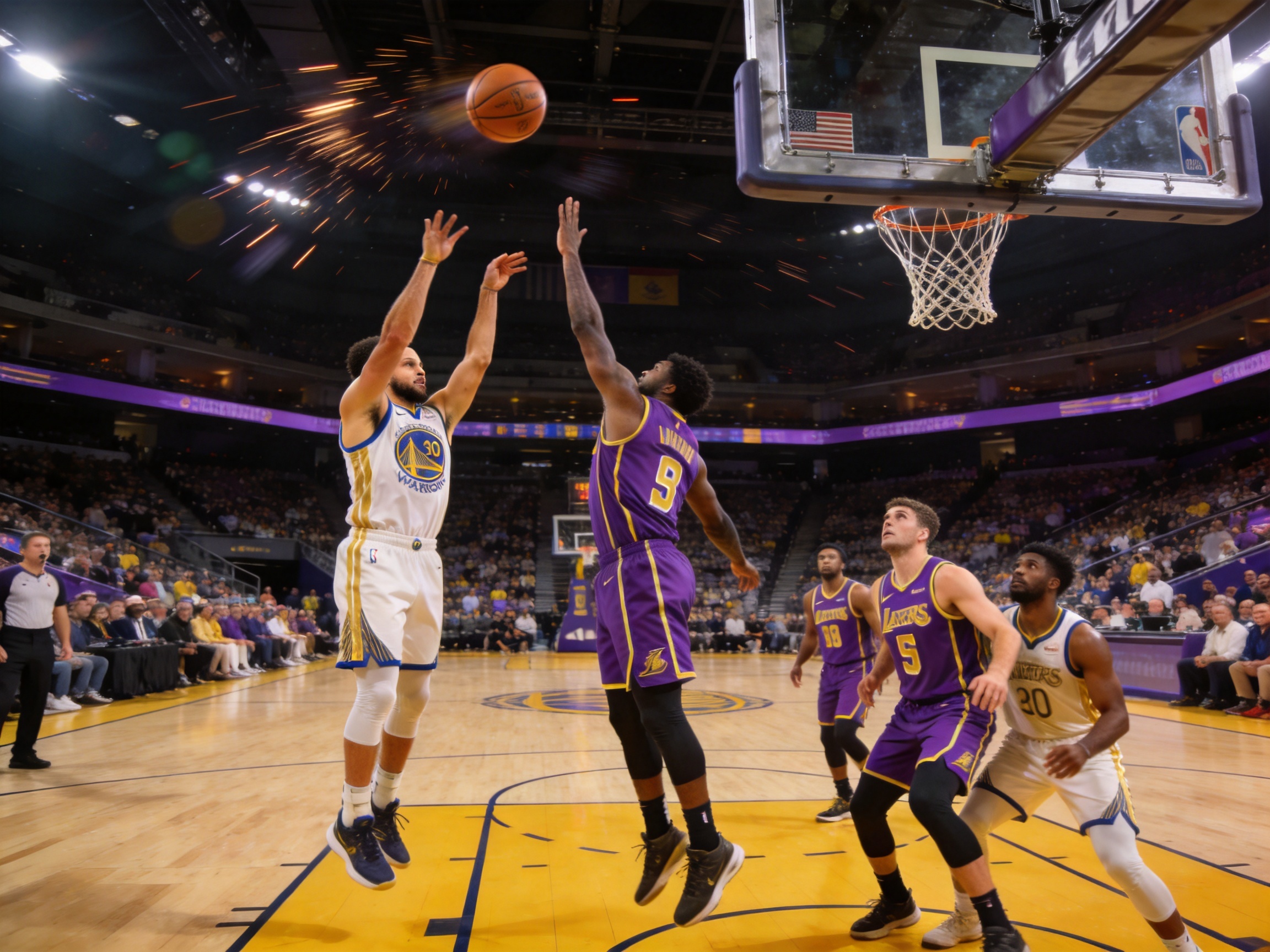 NBA篮球赛事比赛数据